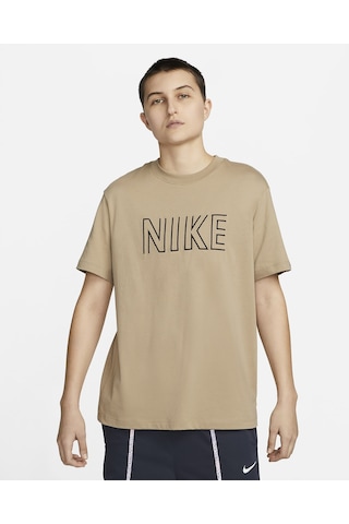 Nike Nıke Nsw Tee Erkek T-shırt Fj4931-247 Kahverengi