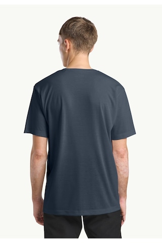 Jack Wolfskin Vonnan S S T M Erkek T-shirt-29779 Koyu Gri