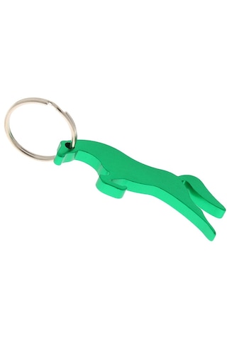 Homyl Alüminyum At Basit Şişe Açacağı Anahtarlık Yeşil Yeşil