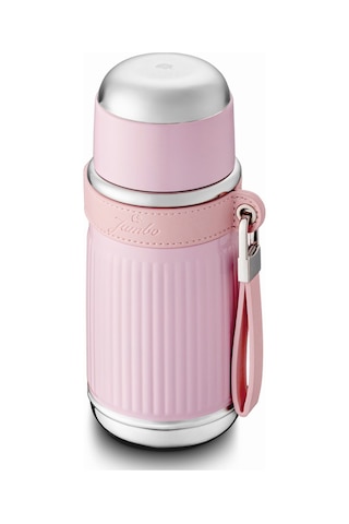 Jumbo Magic Pipetli Pembe Termos 650 Ml