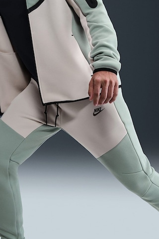 Nike Tech Fleece Slim Fit Men S Track Jogger Pants Erkek Dar Kesim Eşofman Altı Turkuaz Bej Turkuaz
