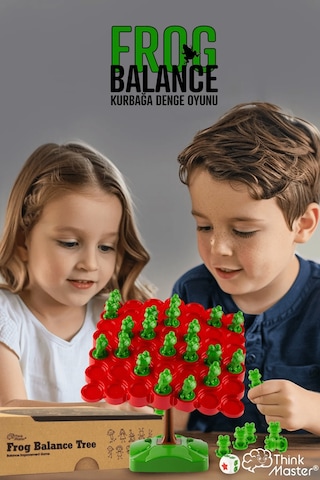 Thinkmaster Kurbağa Denge Ebeveyn Çocuk Etkileşimi Kutu Oyunu