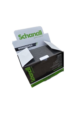 20 Adet Gri Keçe Aşındırıcı Zımpara 150mm 200mm Schanall