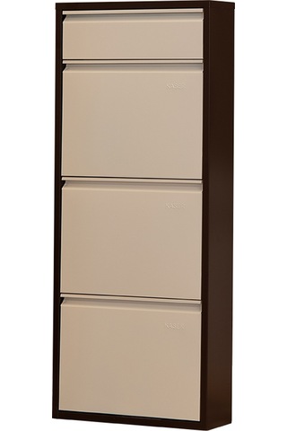 Kaser Metal 3'Lü Ekstra Metal Ayakkabılık (548177881) Kahverengi