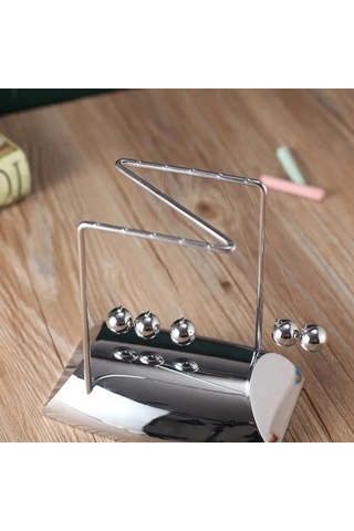 Metal Balans Denge Topları Gümüş