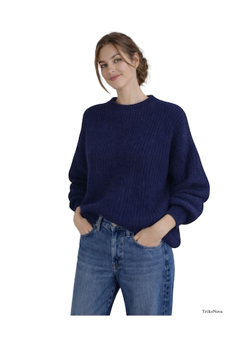 Trikonova Oversize Triko Kazak Lacivert