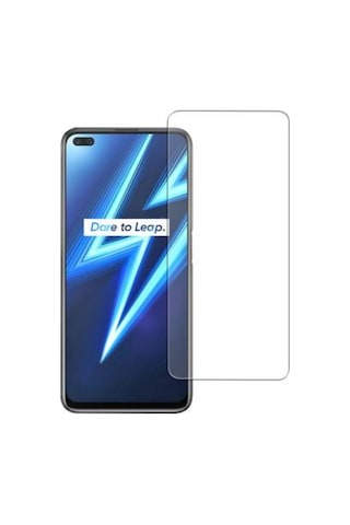Realme 6 Pro Kırılmaz Ekran Koruyucu Temperli Cam (491758894)