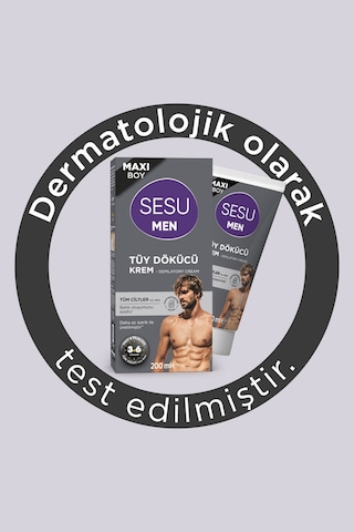 Sesu Tüy Dökücü Krem Erkek 200 Ml