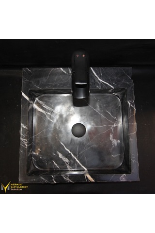 Toros Siyah Batarya Çıkışlı Patlatma Lavabo