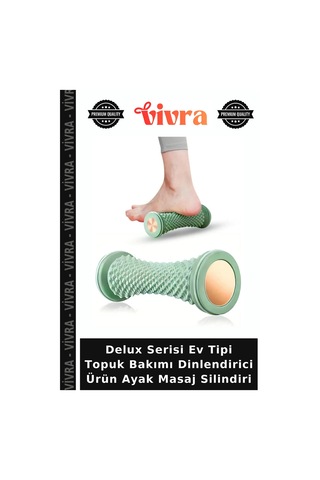 Delux Serisi Ev Tipi Topuk Bakımı Dinlendirici Ürün Ayak Masaj Silindiri