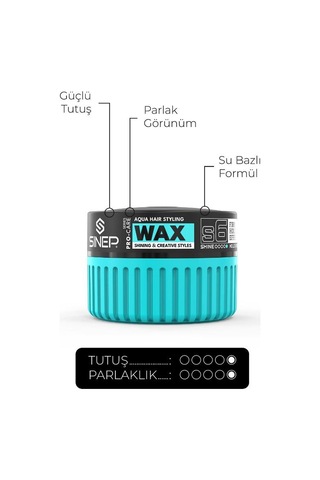 Sinep Pro-care Serisi Wax 150 Ml S6 Parlak & Kreatif Boldy Fresh Kokulu