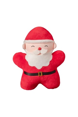 Geeksen Yumuşak Noel Oyuncak Seti: Bebek Kucaklaması İçin Santa, Zencefilli Kurabiye Ve Ağaç Desenli Yeşil