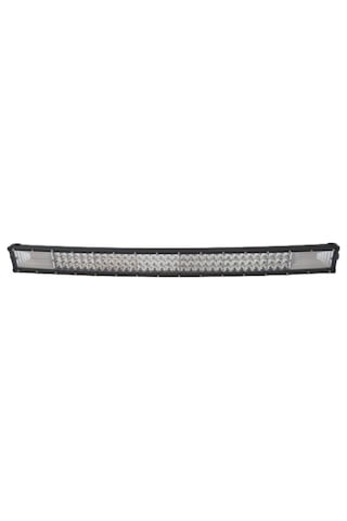 Offroad Oval Tepe Sis Lambası 110cm 180led Beyaz-amber Çakarlı 540w Yayıcı Delici Offroad Led Bar