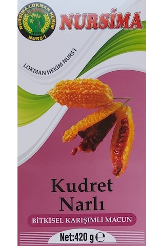 Nursima Kudret Narlı Bitkisel Karışımlı Macun 420 G