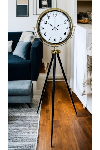 Zentime Gold Klasik Tripod Ayaklı Saat Çok Renkli