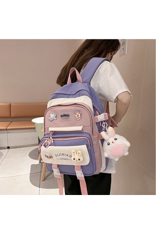 Büyük Kapasiteli Elde Taşınabilir Öğrenci Okul Sırt Çantası Jıdect Diğer