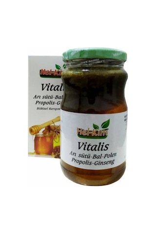 Hel-Kim Vitalis Arı Sütü Bal Polen Propolis Ginseng Karışımı 420 G