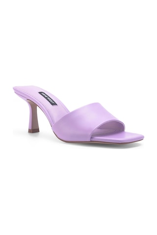 Nine West Pızale 3fx Lila Kadın Topuklu Terlik 000000000101337671 Mor