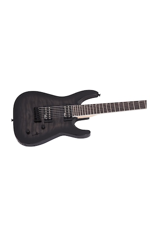 Jackson 2918804585 Js Series Dinky Arch Top Js22q-7 Dka Ht 7 Telli Elektro Gitar Trans Black Burst Amaranth Klavye, Kapitone Akçaağaç Üst Ve Sabit Köprü