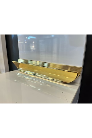Etna Metal Kulp 192mm Altın Dolap Kapak Modern Tv Ünite Çekmece Mobilya Komidin Altın