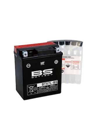 Bs Btx7l-bs Mf 12 V 6.3 Ah 100 A En Motosiklet Aküsü