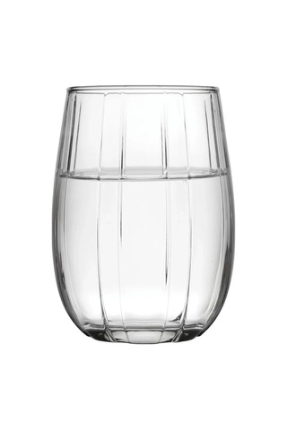 380 Ml Kapasiteli Sade Su Bardağı - 6 Parça Set -