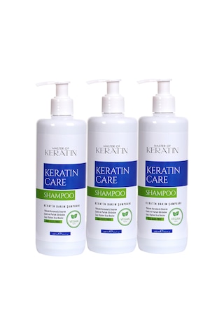 Master Of Keratin Şampuan 3 Lü Set Tüm Saç Tipleri