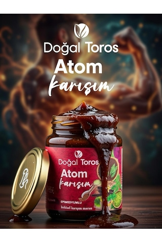 Doğal Toros Atom 240 Gr Karışık Ballı Bitkisel Macun