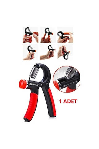 Ayarlanabilir Dirençli El Yayı 5-60 Kg Siyah , Kırmızı , Mavi , Gri