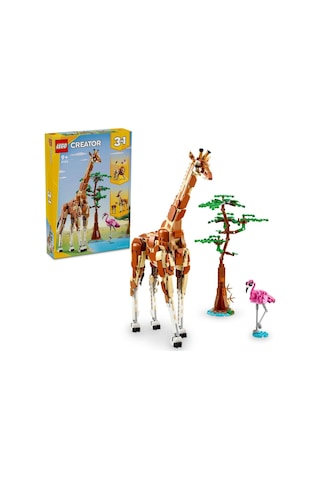 LEGO® Creator 3'ü 1 Arada Vahşi Safari Hayvanları 31150 - Yaş ve Üzeri Çocuklar İçin Yaratıcı Oyuncak Yapım Seti (780 Parça)