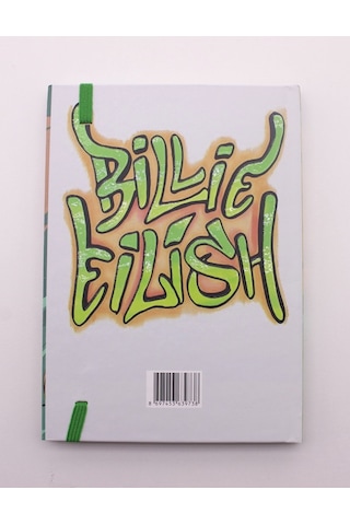 Star Global Lastikli Çizgisiz Sert Kapak Bellie Eilish Defter