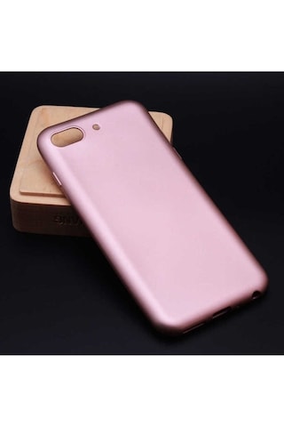 Asus Zenfone 4 Max Zc520kl Kılıf Zore Premier Silikon Kapak Rose Gold