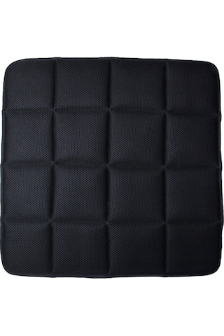 Wondernest Evrensel Nefes Otomatik Buz Karışımlı Koltuk Örtüsü Yastık Pedi Siyah