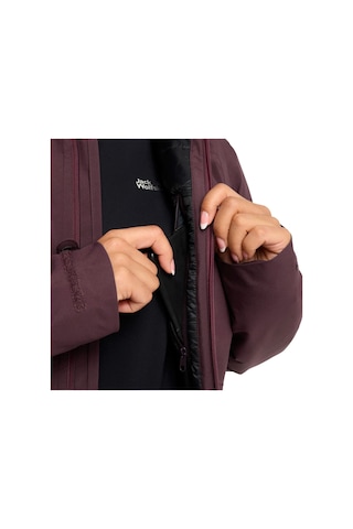 Jack Wolfskın Jack Wolfskin Heidelstein Ins Kadın Mor Outdoor Ceketi I0116 Mürdüm