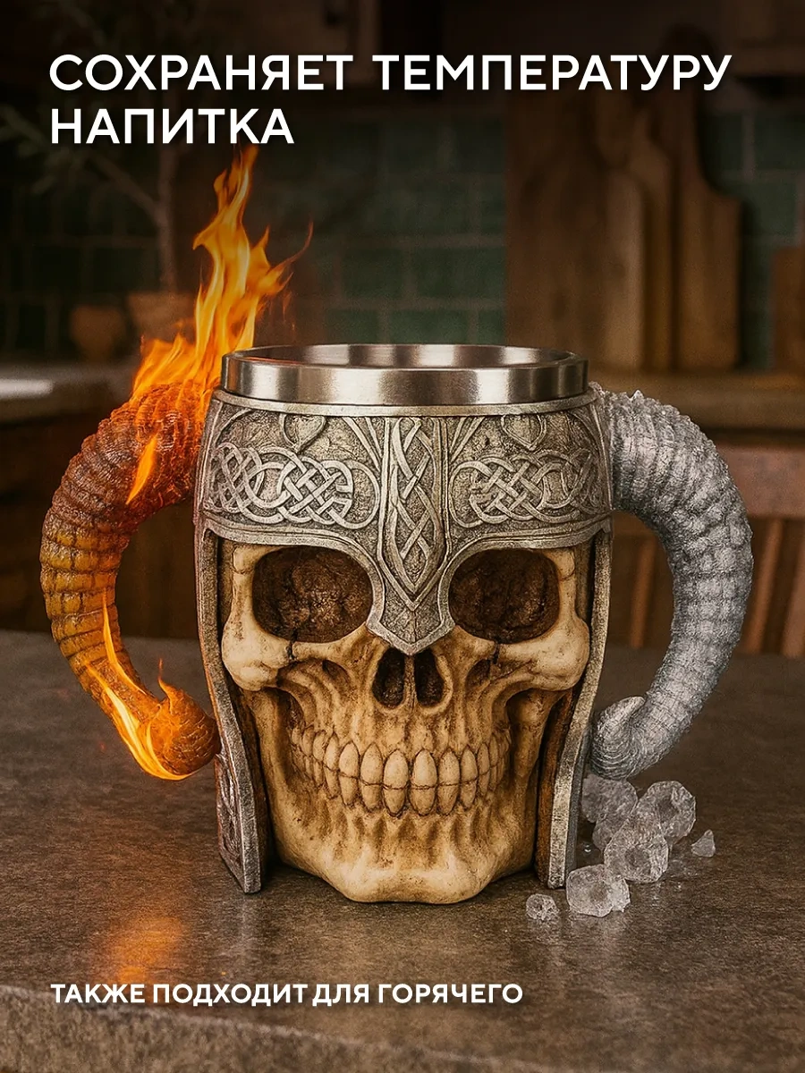 Conflate Viking Hediye Bira Bardağı 200527396 Kahverengi