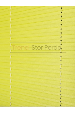 Yeşil Plise Katlanır Cam Balkon Perdesi - Ofis Perdesi - Salon Perdesi - 007 Yeşil