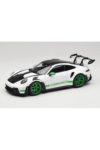 1:18 Ölçek Norev 2022 Porsche 911 992 Gt3 Rs Tribute To Carrera Rs Diecast Metal Minyatür Model Araba 25cm