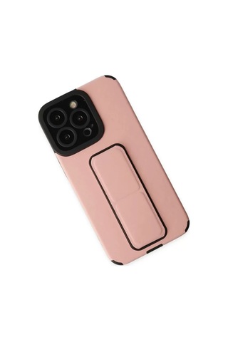 Newface Apple iPhone Uyumlu 14 Pro Kılıf Mega Standlı Silikon