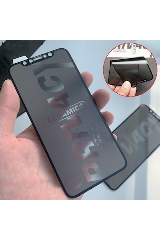 iPhone Uyumlu 11 Hayalet Ekran Koruyucu Mat Seramik Hayalet Gizli