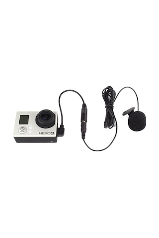 Cbtx Gopro Hero 4/3 +/3 Uyumlu Klipli + Mikrofon Adaptörü İle Mini Usb Mikrofonu