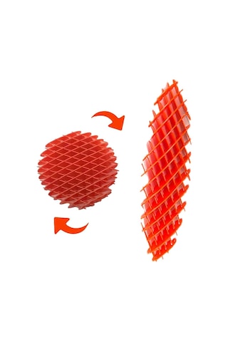 Yeni Nesil Kırmızı Solucan Stres Oyuncağı Top Anahtarlıklı Model 2 Özellikli Vıp New Red Fıdget Worm