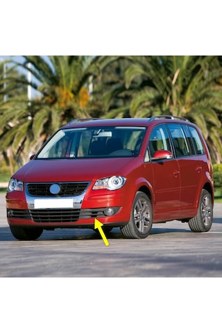 Vw Touran 2007-2008 Ön Tampon Sol Sis Farı Çerçevesi 1t0853665f