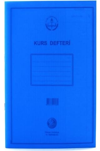 Dilman Kurs Defteri Plastik Kapak N11.4017 1 Adet