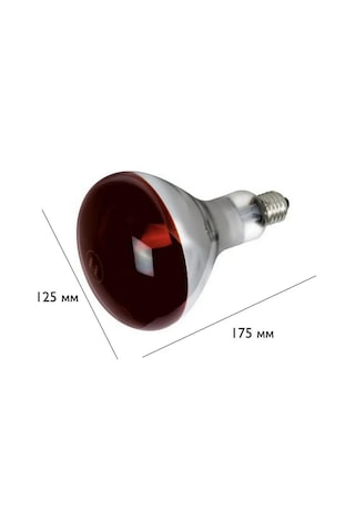 Suofeng 250w Kırmızı Infrared Isı Lambası - Kuluçka, Sürüngenler Ve Küçük Hayvanlar İçin Hızlı Isıtma Kırmızı