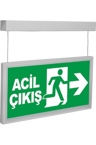 Arsel Aes-26223-l Onled-lite Acil Çıkış Yönlendirme Armatürü Sürekli Ve Kesintide 180 Dak. Yanan 20xf Led