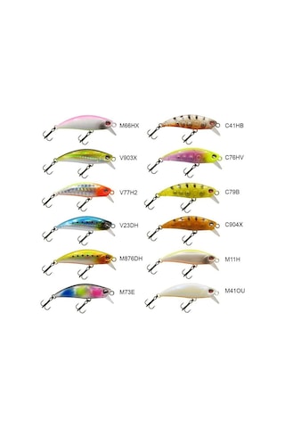 Ecotackle Cervantes 50S 5Cm 4.5Gr Lrf Maket Balık