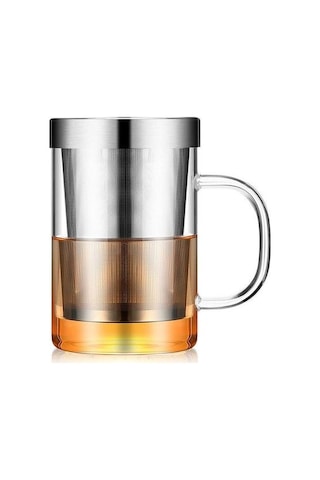 Cam Su Şişesi Çay Demlik Filtre Kahve Kupa Ev Yalıtımlı Ofis Bardağı İle Handgrip Seyahat Kupa Su Bardağı Bira Steins 07 Beyaz