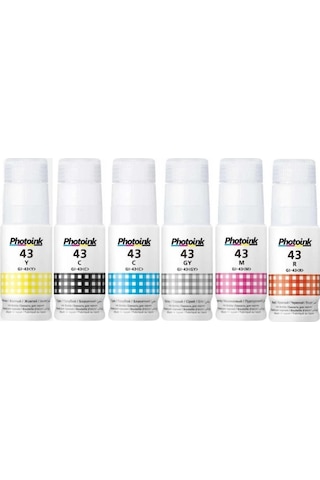 Photoink Canon G640 6 Renk Mürekkep 70 Ml Gı-43