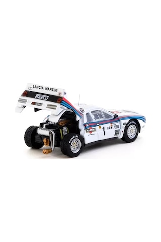 Tarmac Works 1/64 Lancia 037 Rally Rally Monte Carlo 1983 1 With Tarmac Cards
