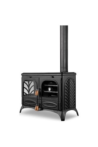 Flame Stove Palmiye Lüx Fs066 Fırınlı Döküm Soba